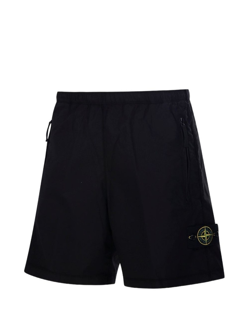 Compass patch shorts 1