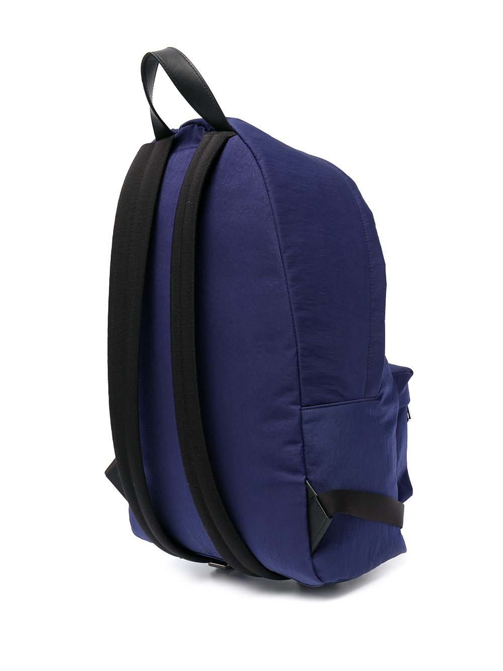 logo-patch zip-fastening backpack - 3