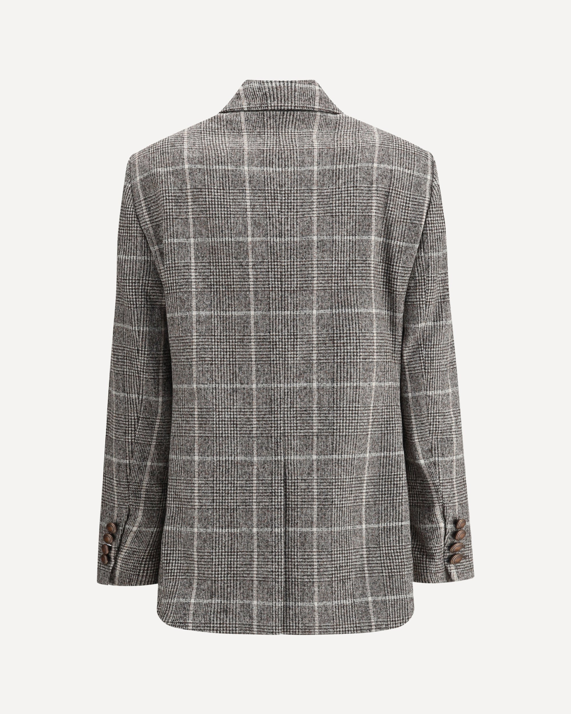 Alpaca and wool Prince de Galles Blazer - 2