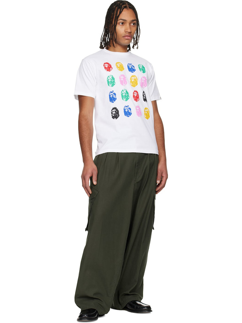 A BATHING APE® White 'A Bathing Ape' 32nd Anniversary T-shirt outlook