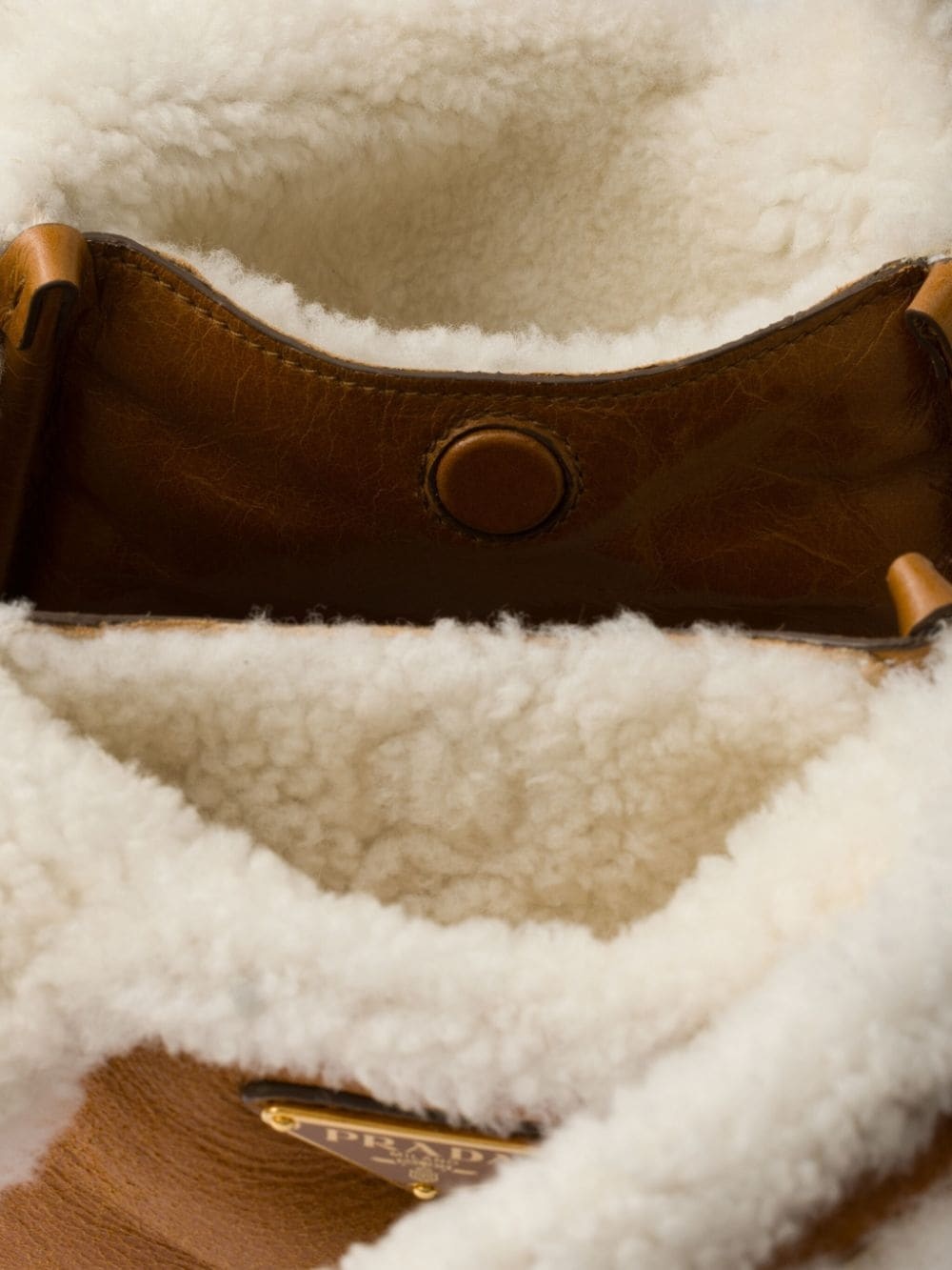 Shearling mini bag - 5