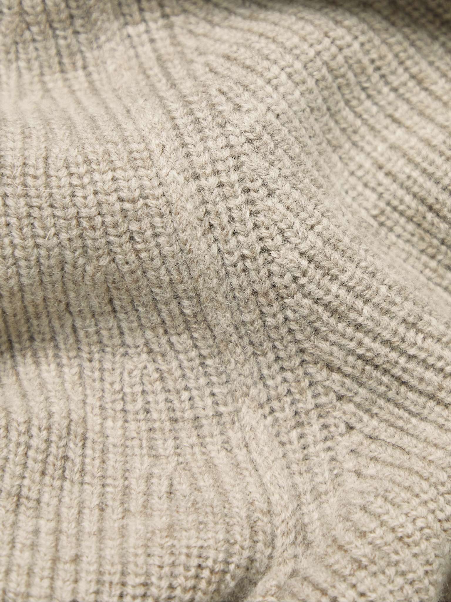 Ribbed Merino Wool Sweater - 3