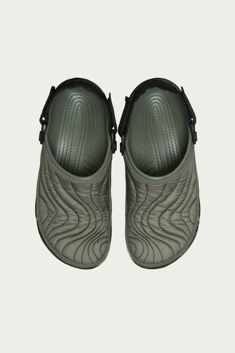 crocs Classic Elevated Quilted Clog - Galactic Grey outlook