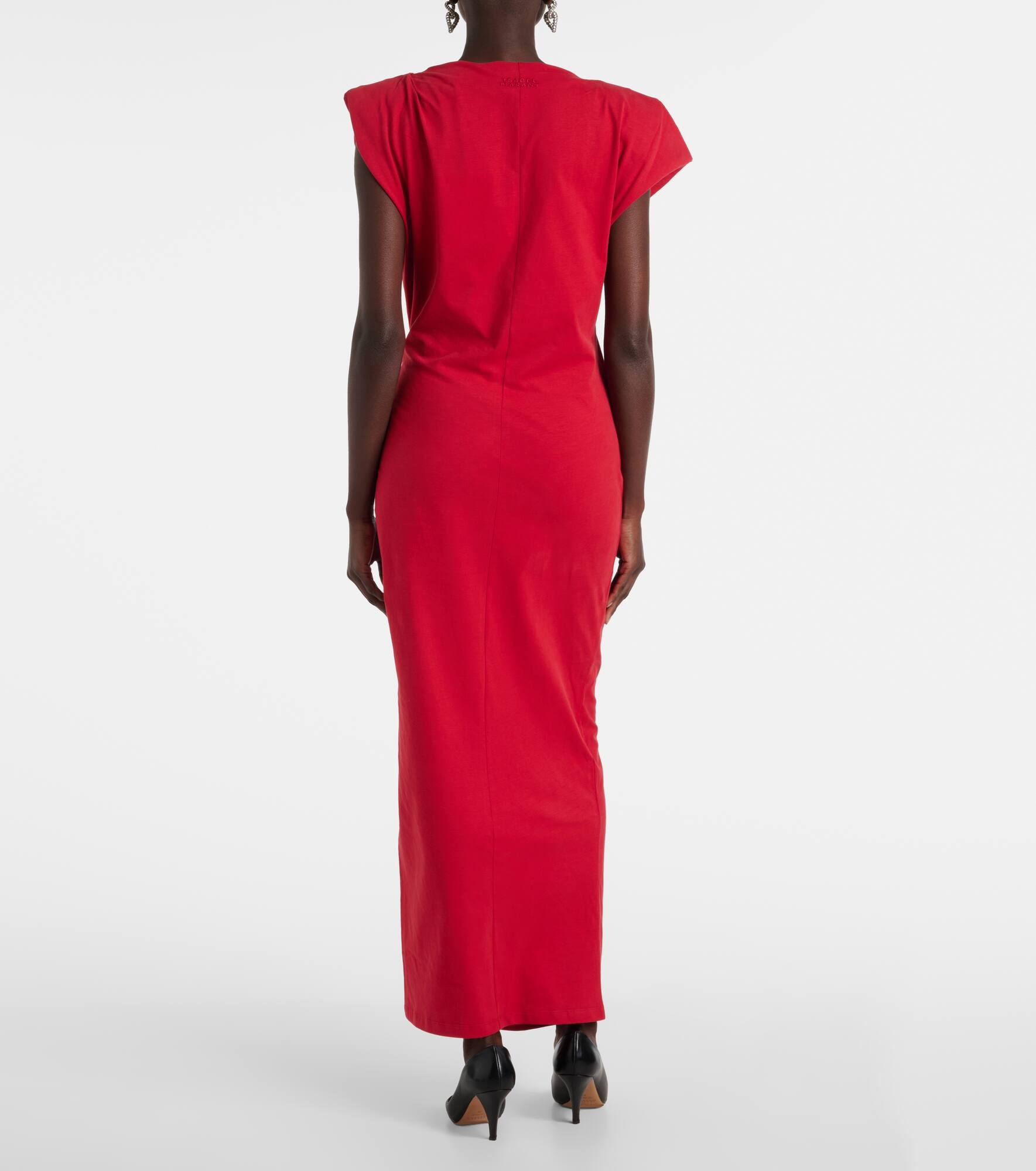 Nadela cotton jersey maxi dress - 3