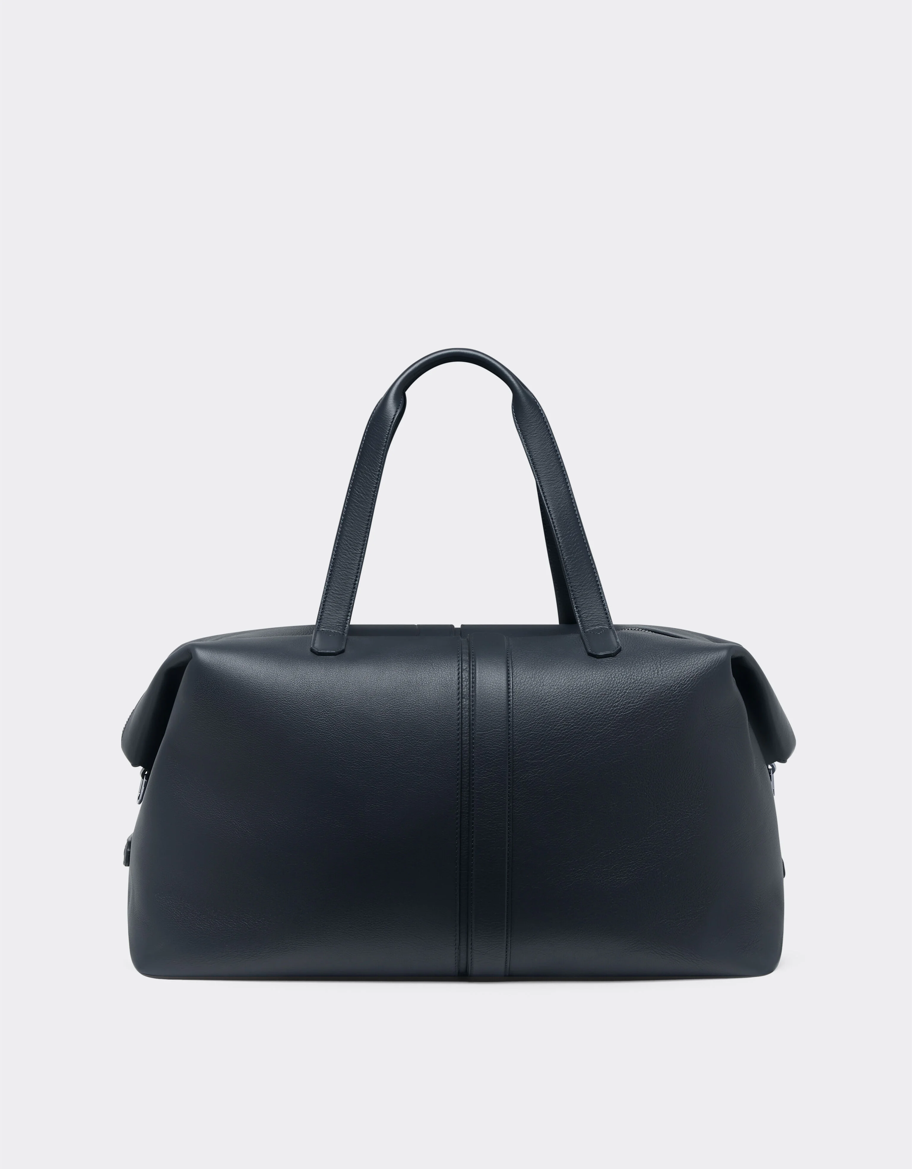 Duffle bag in tumbled leather - 1