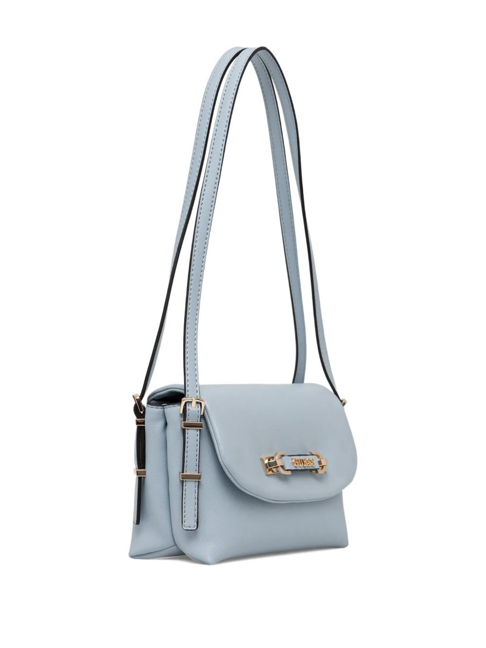Lefia flap-front buckle shoulder bag - 2