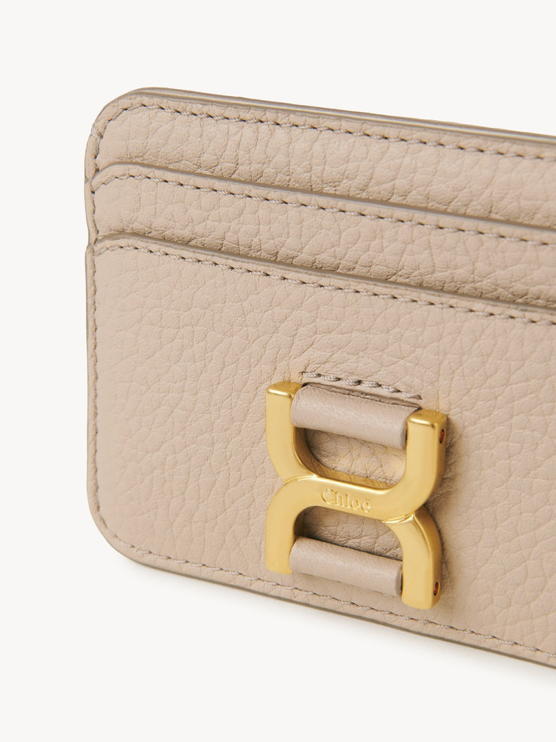 MARCIE CARD HOLDER IN GRAINED LEATHER 5