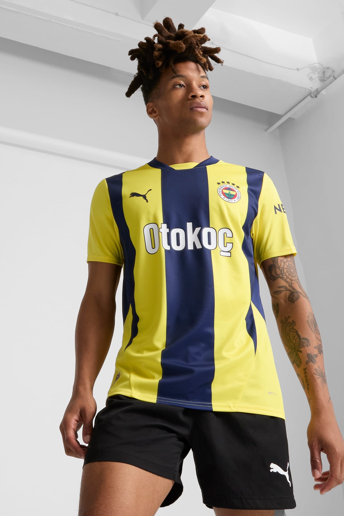 Fenerbahçe SK 24/25 Men's Replica Home Soccer Jersey - 3
