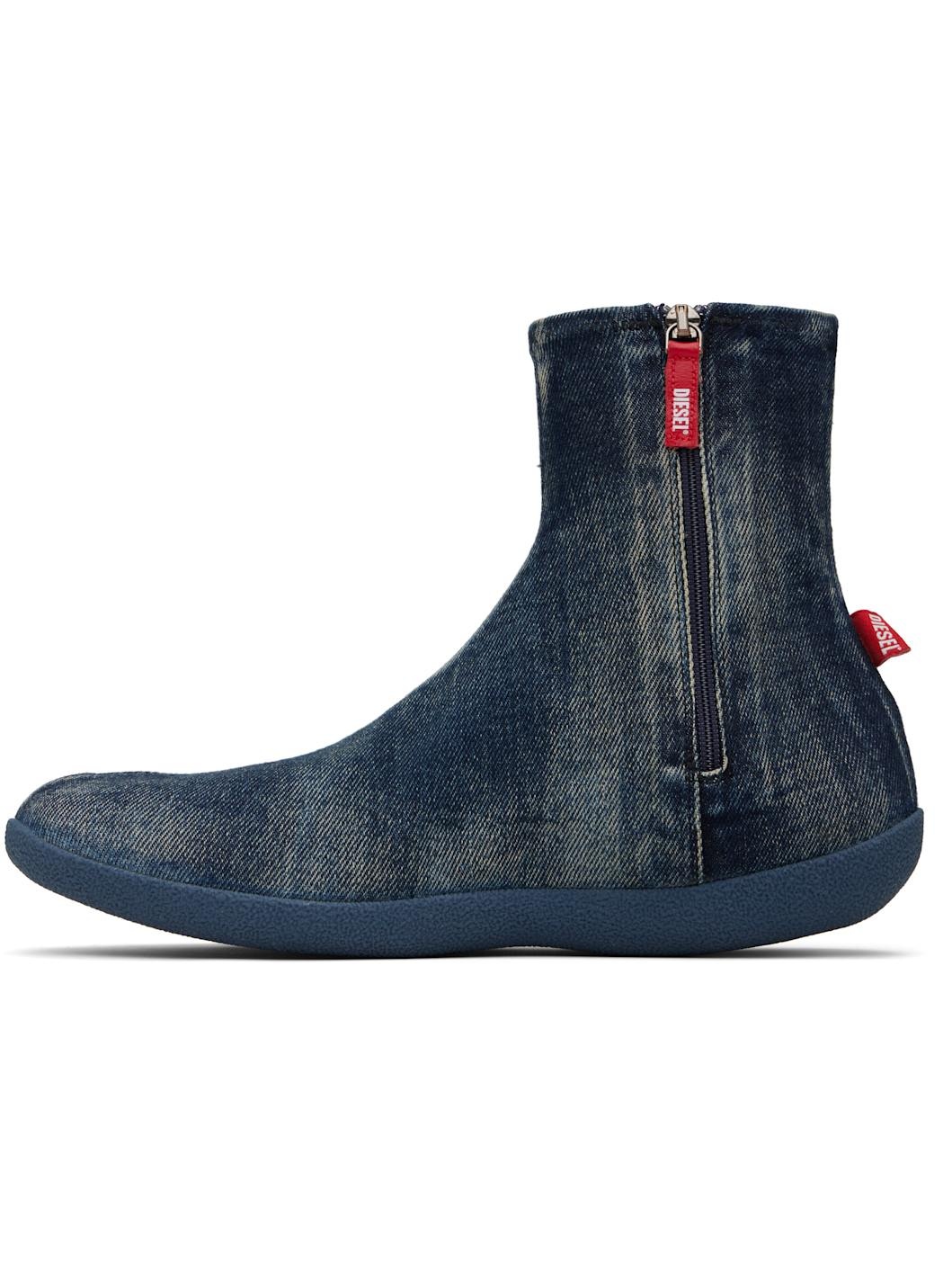 Blue D-Shock Bt Boots - 3