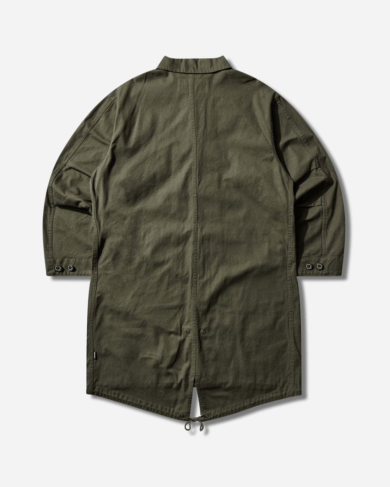 NEIGHBORHOOD Men's Fishtail Field Coat Olive outlook