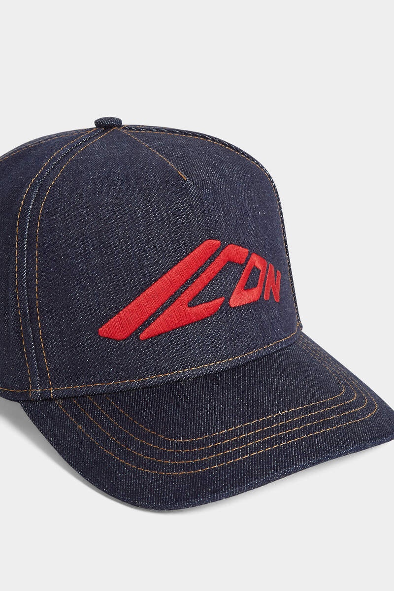 ICON NEW GENERATION DENIM BASEBALL CAP - 5