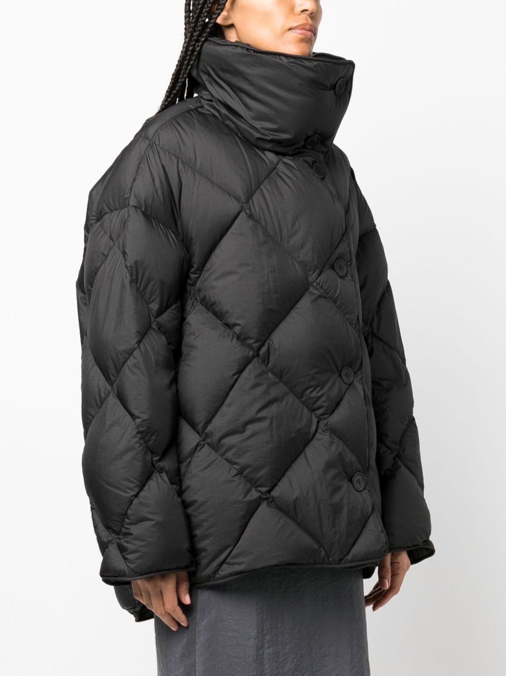 Cozy Queen stand-up collar puffer jacket - 3