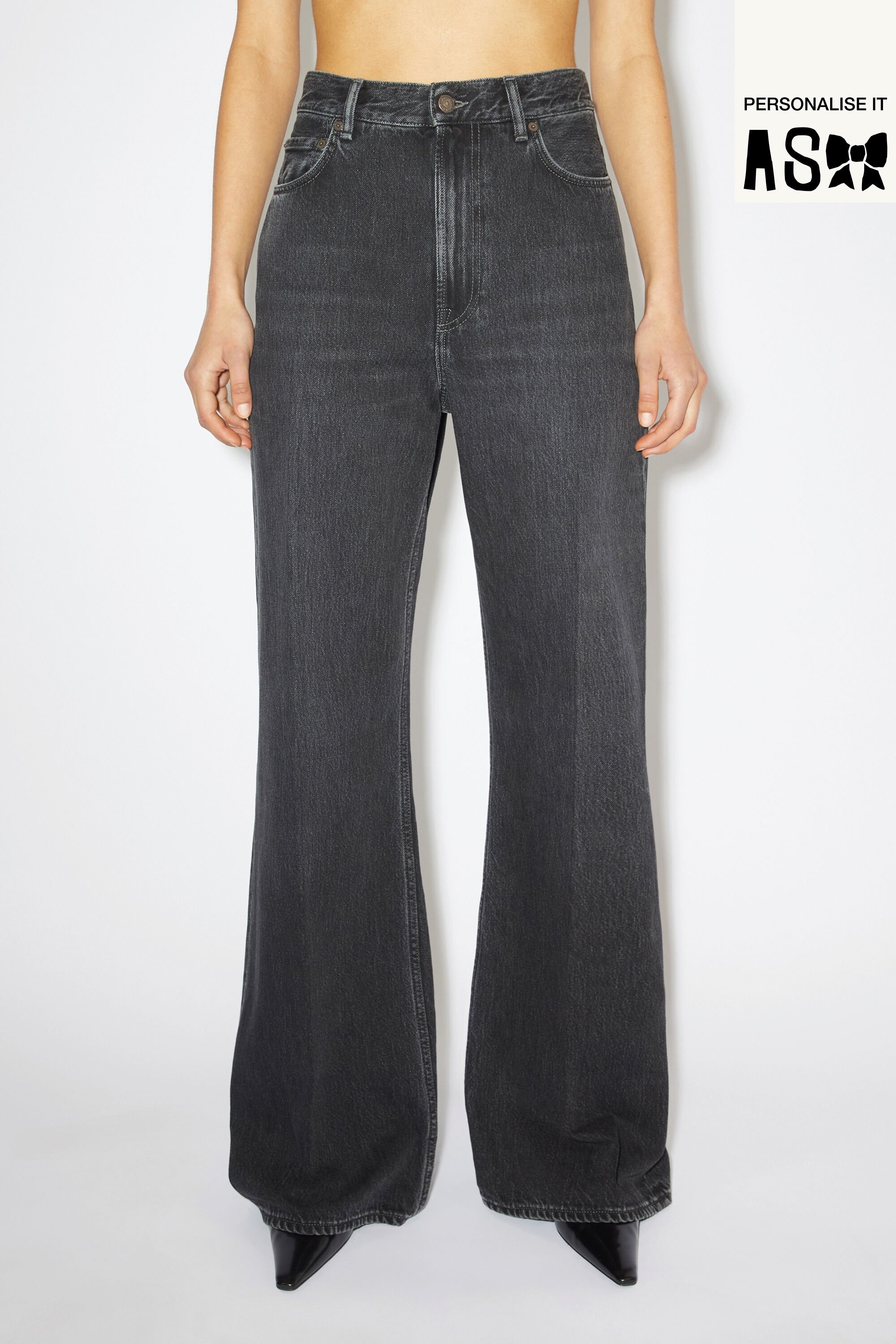 Relaxed fit jeans - 2022F - Black - 2