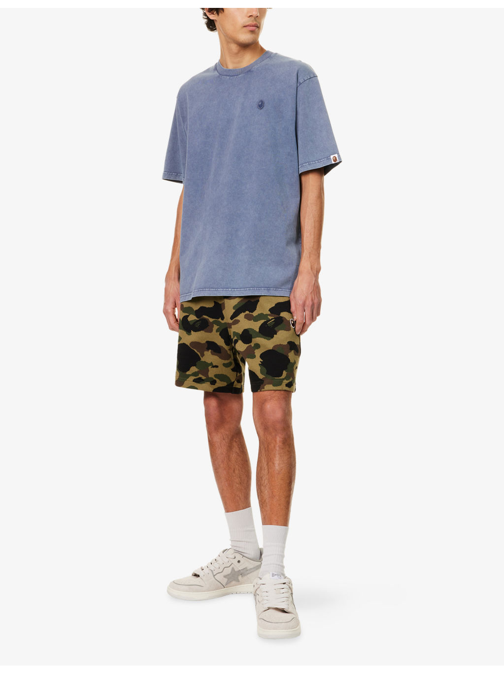 One Point Faded-Wash Cotton-Jersey T-Shirt - 2