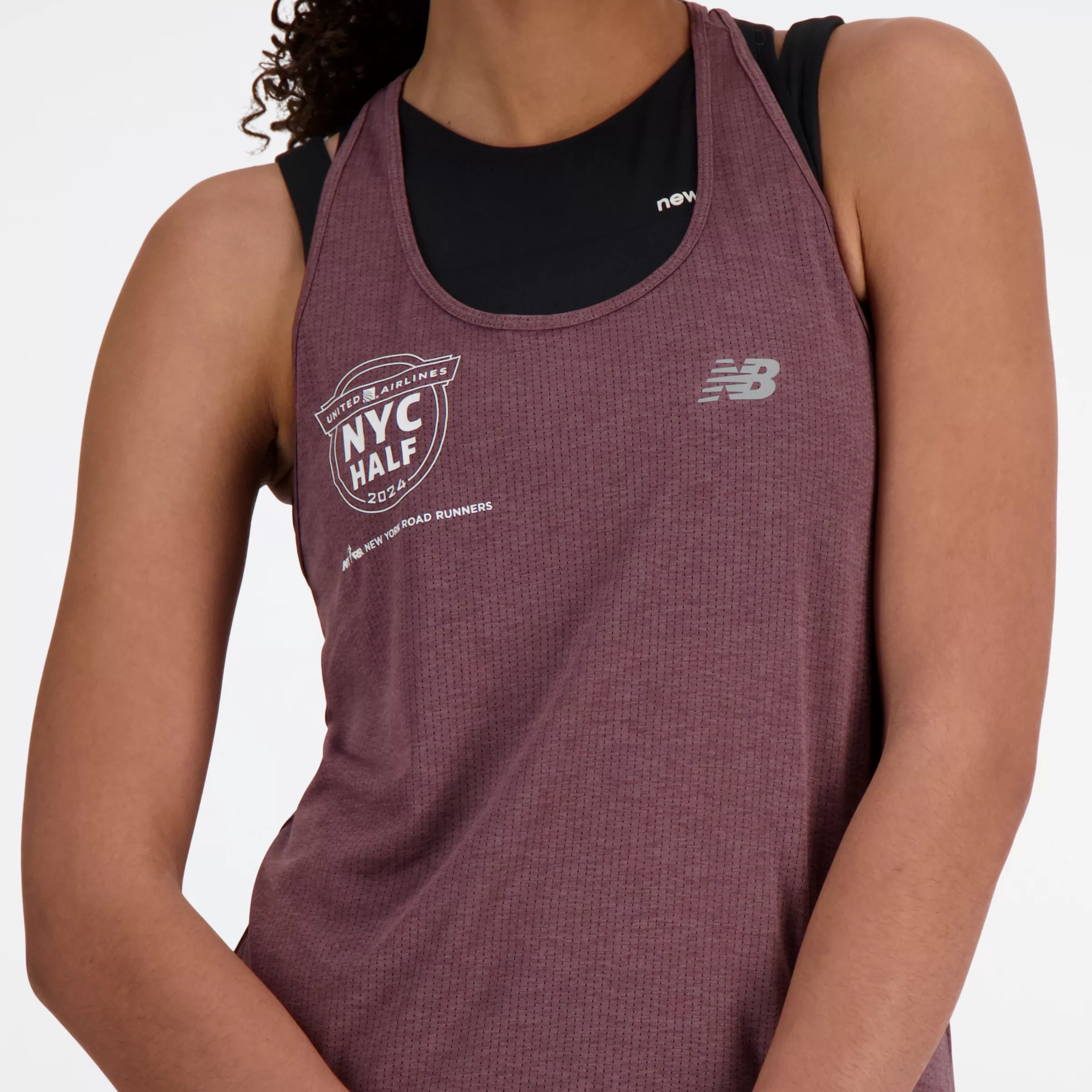 United Airlines NYC Half Athletics Tank - 2