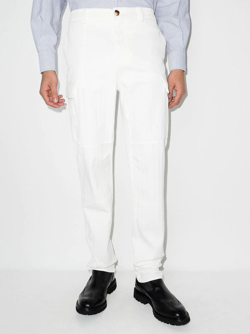 Brunello Cucinelli straight-leg cargo trousers outlook