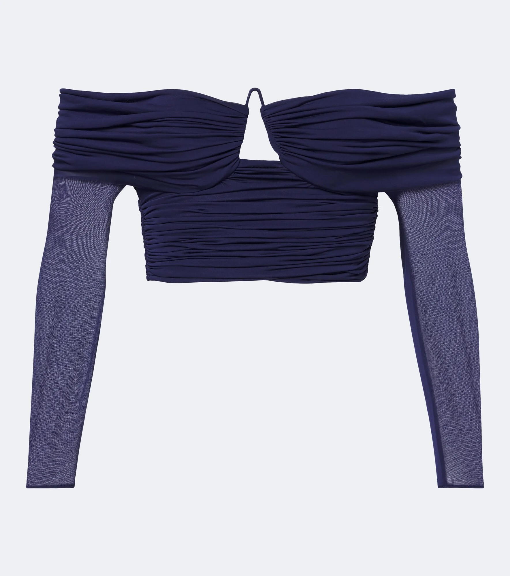 Marin draped off-shoulder top - 1