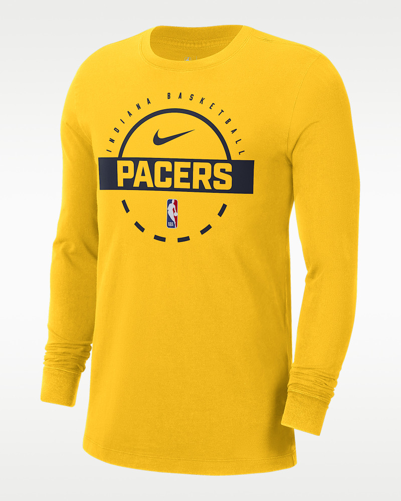Indiana Pacers Men's Nike NBA Practice Long-Sleeve T-Shirt 1