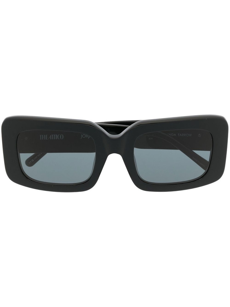 x The Attico Jorja square-frame sunglasses 1