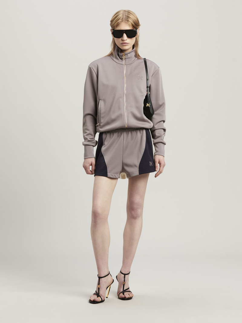 Palm Angels Monogram Colorblock Track Shorts outlook