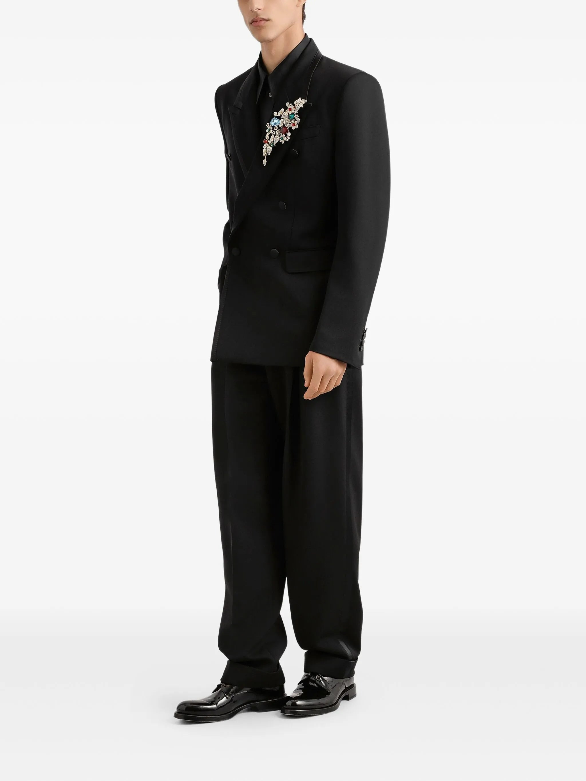 Dolce & Gabbana Pleated Cuffed Trousers - 5