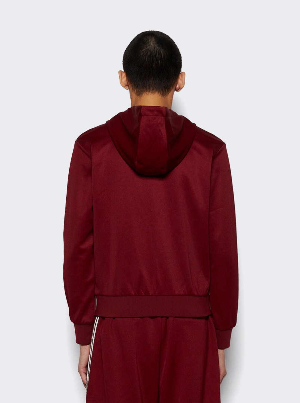 X Wales Bonner Track Hoodie Collegiate Burgundy - 4
