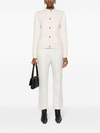 TOM FORD round-neck cashmere cardigan outlook
