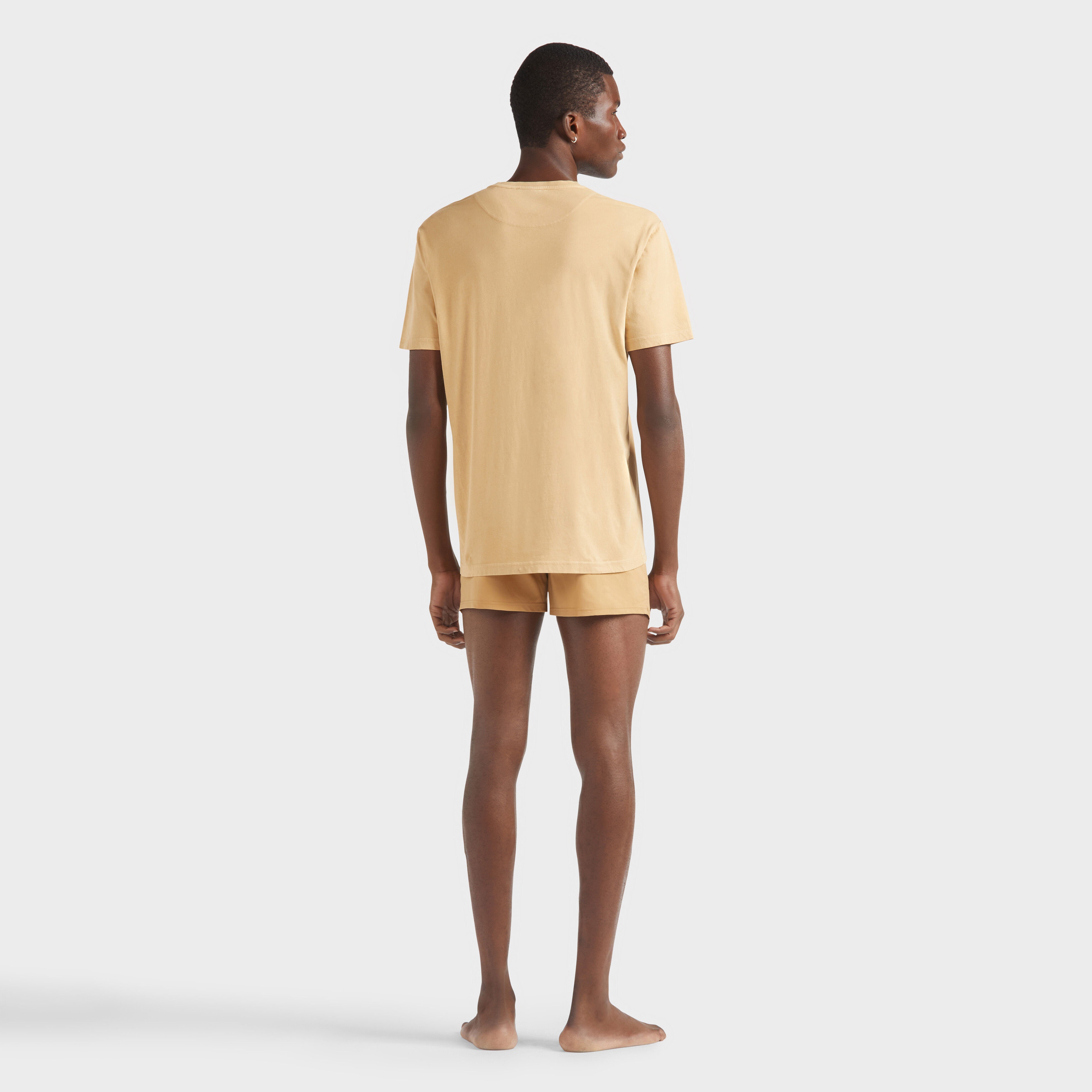 Men Solid Organic cotton T-shirt Natural Colors - 4