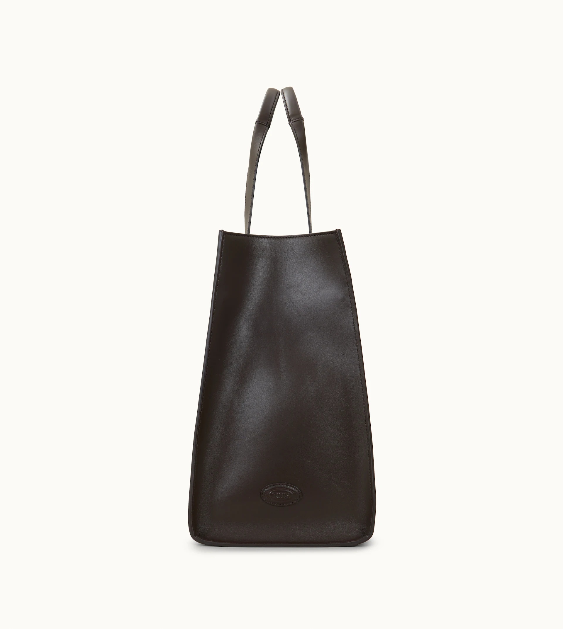 SHOPPING BAG MEDIUM - BROWN, RED, YELLOW - 2