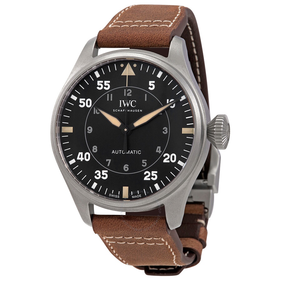 IWC Big Pilot Spitfire 43 Automatic Black Dial Men's Watch IW329701 - 1