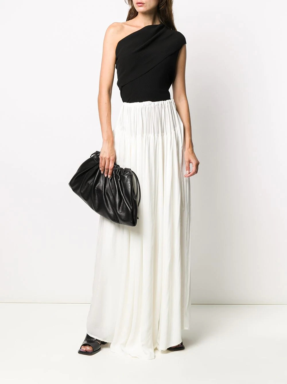 tie-waist maxi skirt - 2