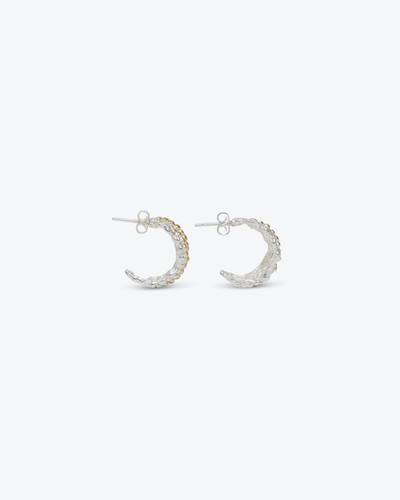 Nanushka LEDA - Gold plated recycled silver earrings outlook