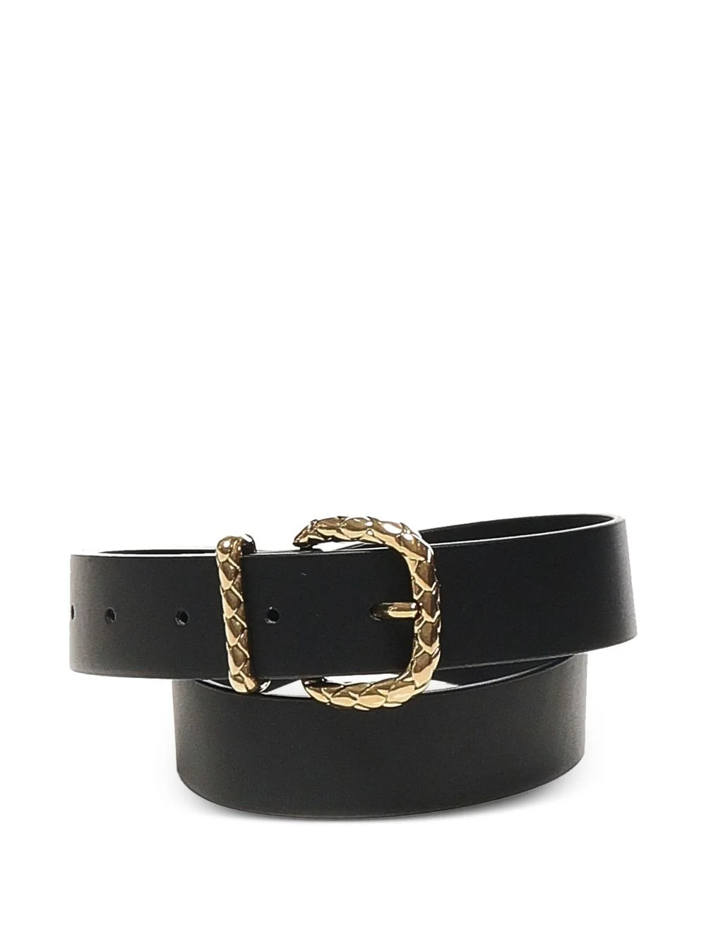 Bottega Veneta Women Coassiale Leather Belt - 1