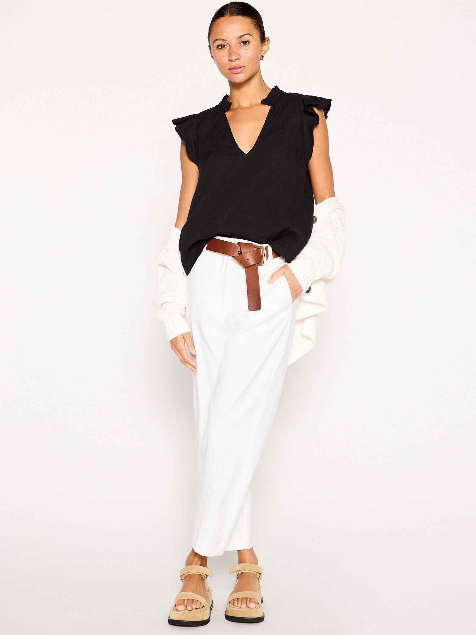 The Devan Sleeveless Blouse - 7
