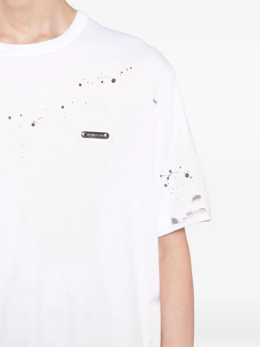 PAINT-SPLATTER COTTON T-SHIRT - 4