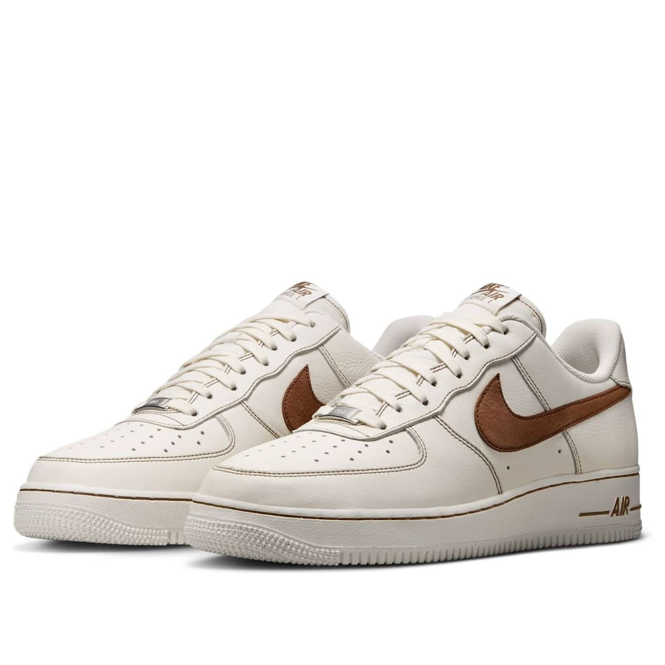 Nike Air Force 1 '07 LV8 'Ivory Saddle Brown' HQ2037-101 - 3