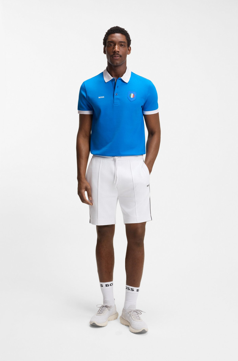 BOSS PADDY POLO SHIRT WITH COUNTRY FLAG outlook