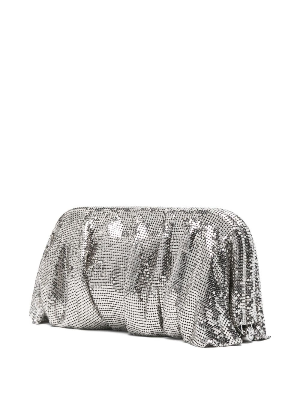 La Grande Venus chainmail draped clutch - 3