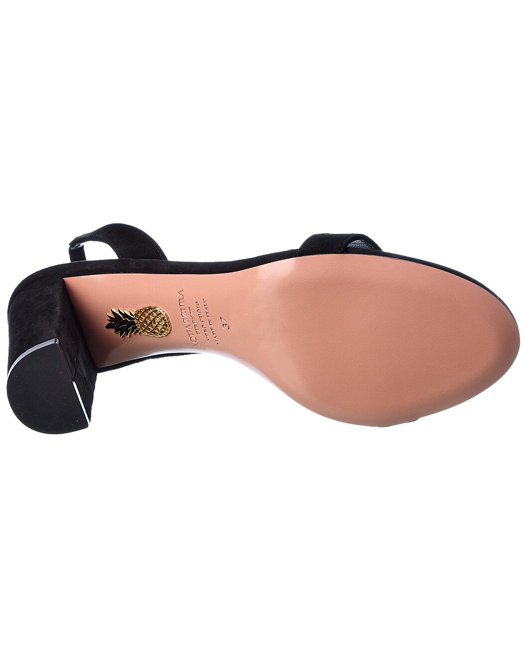 Aquazzura So Nude 85 Suede Slingback Sandal - 4