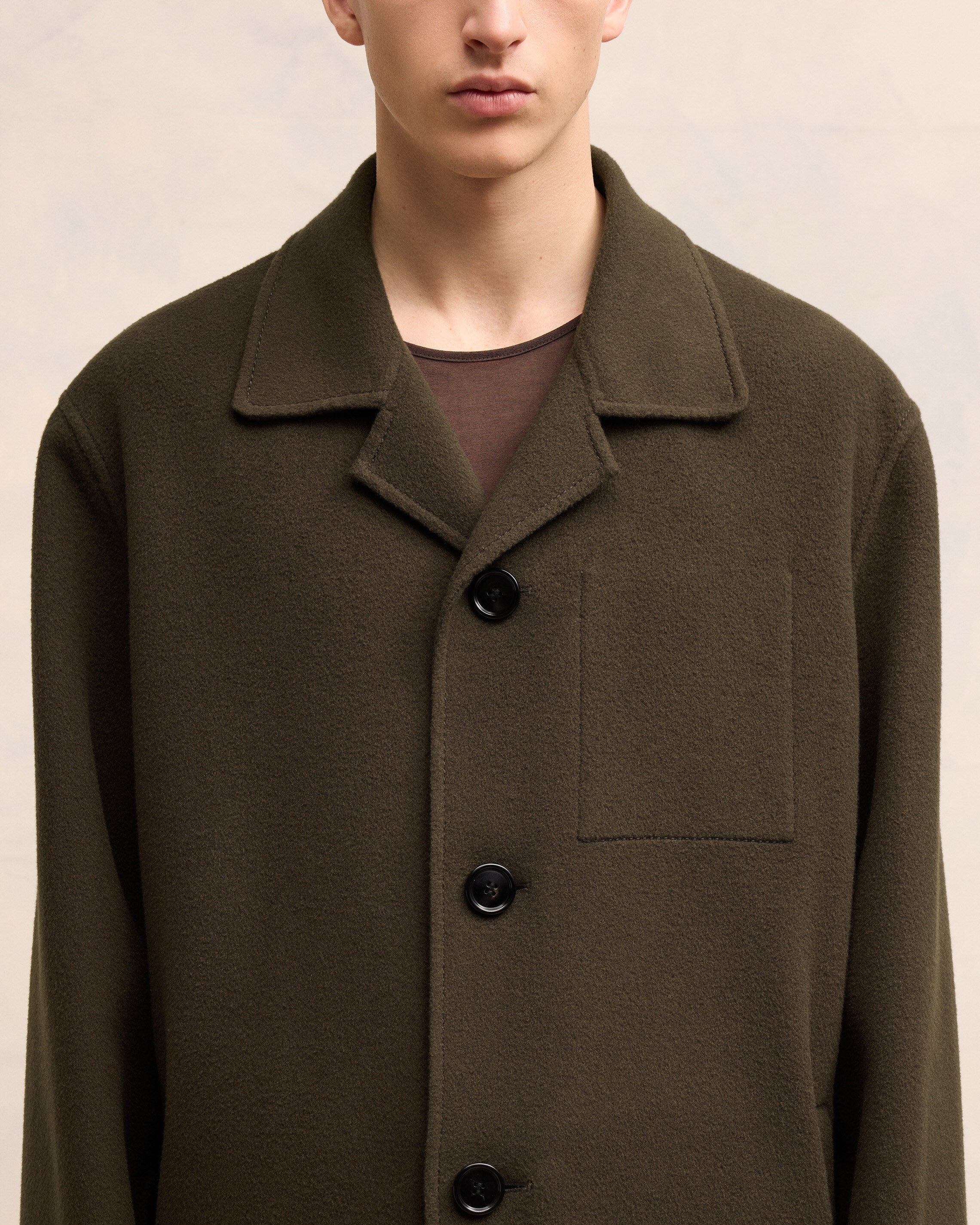 BELTED CAR COAT - 4