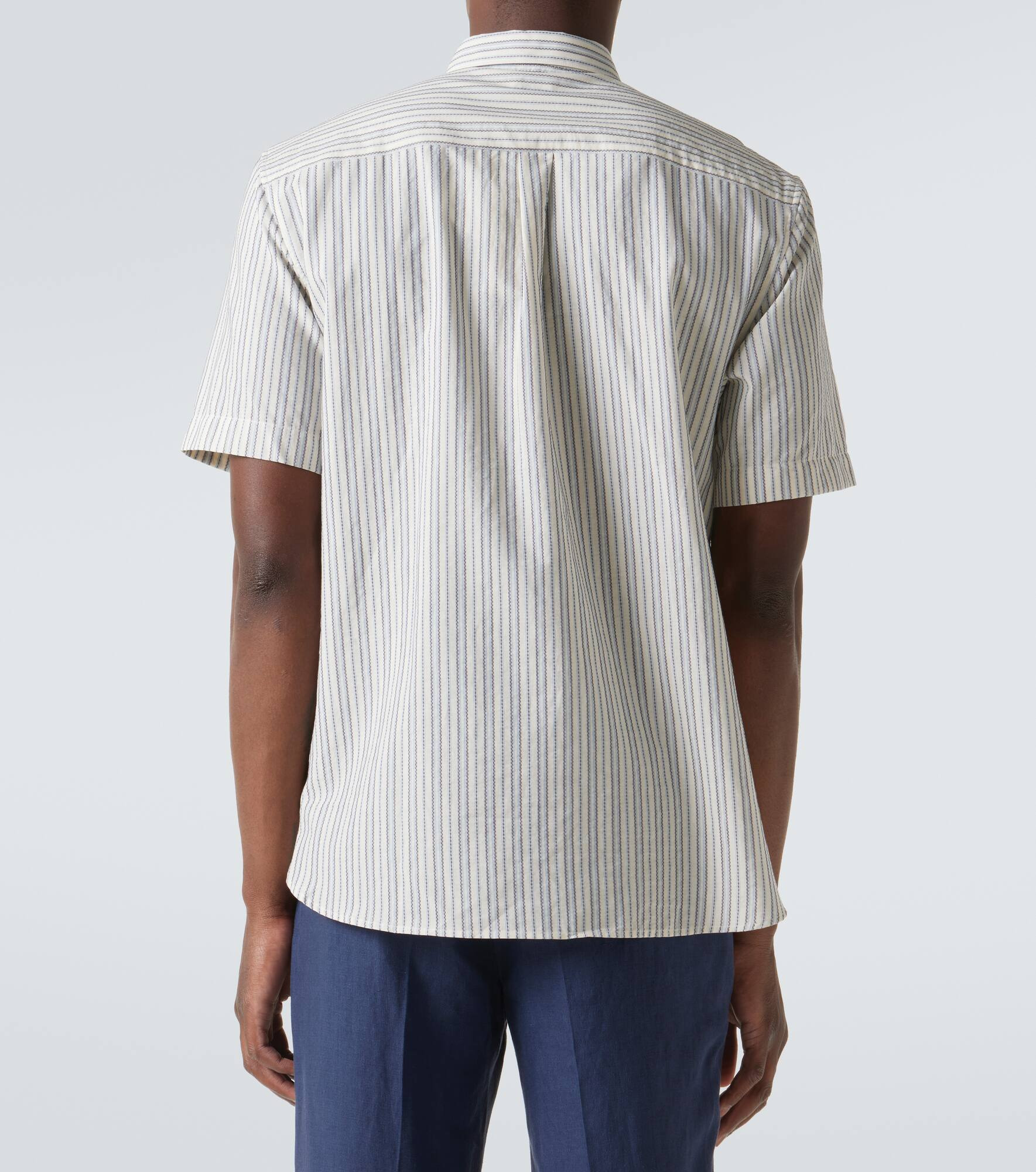 Striped cotton shirt - 4