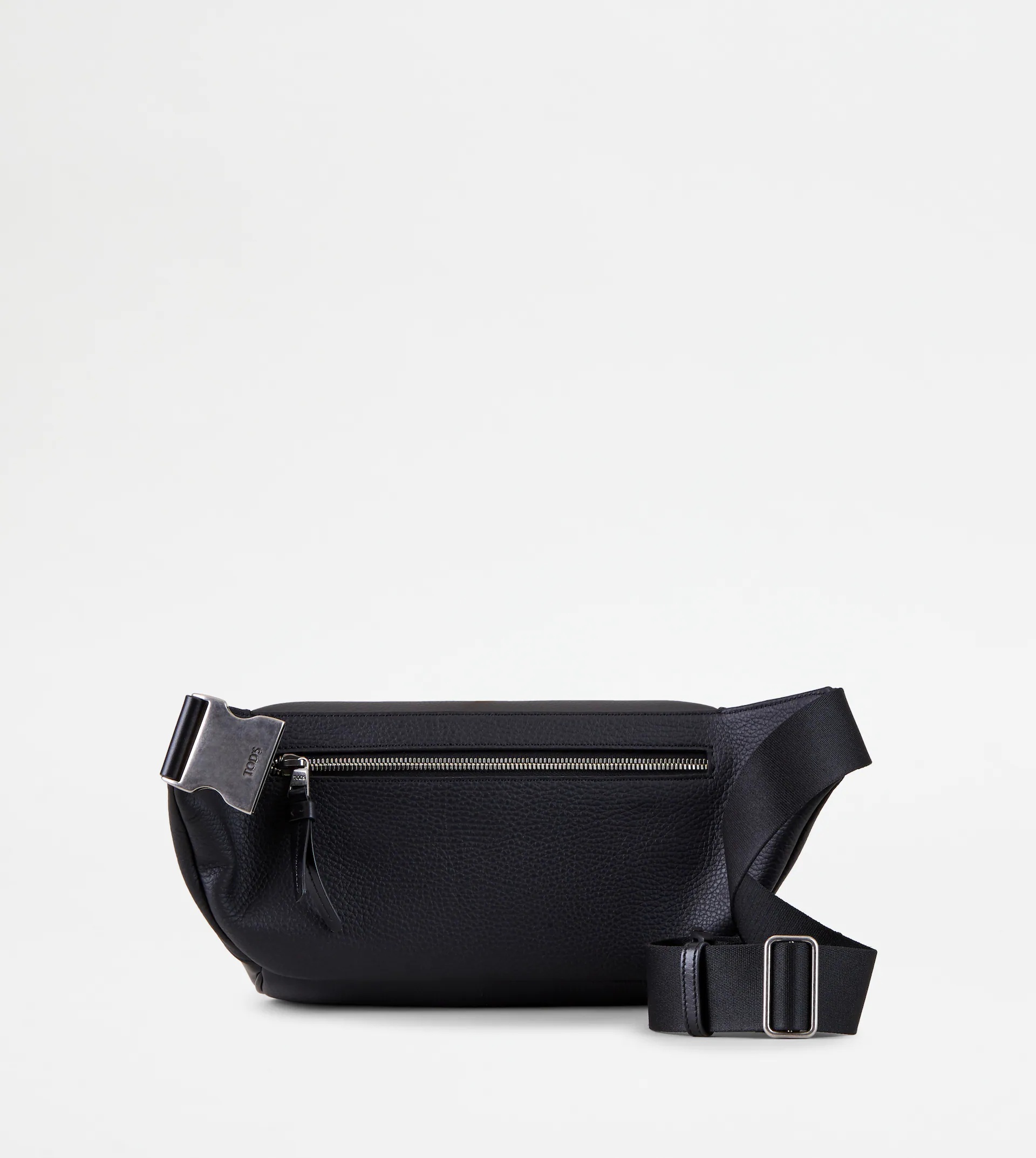 WAIST BAG IN LEATHER SMALL - BLACK - 3