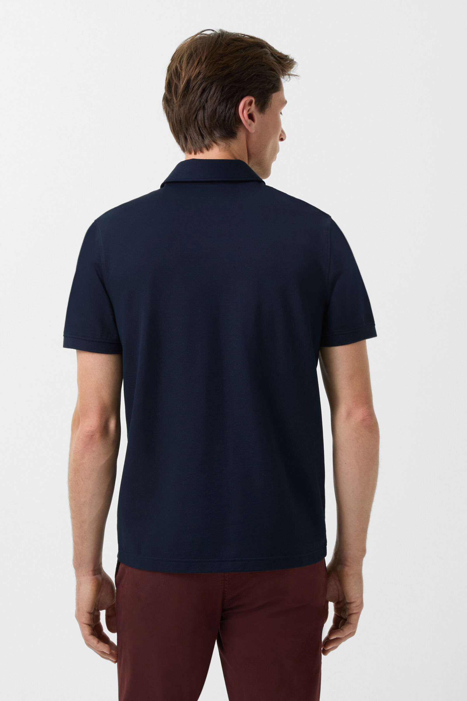 Timo polo shirt in Navy blue - 3