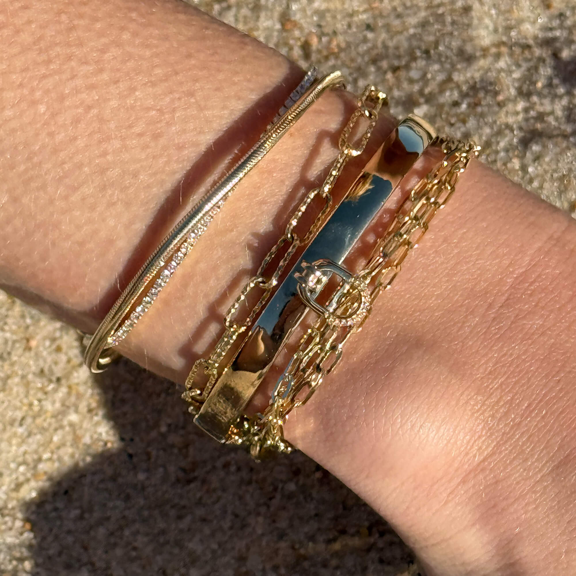 Harbor Gold Bracelet - 6