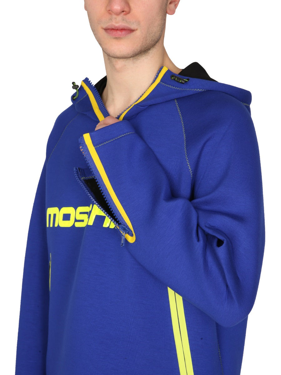 Moschino Men Surf Logo Sweatshirt - 4