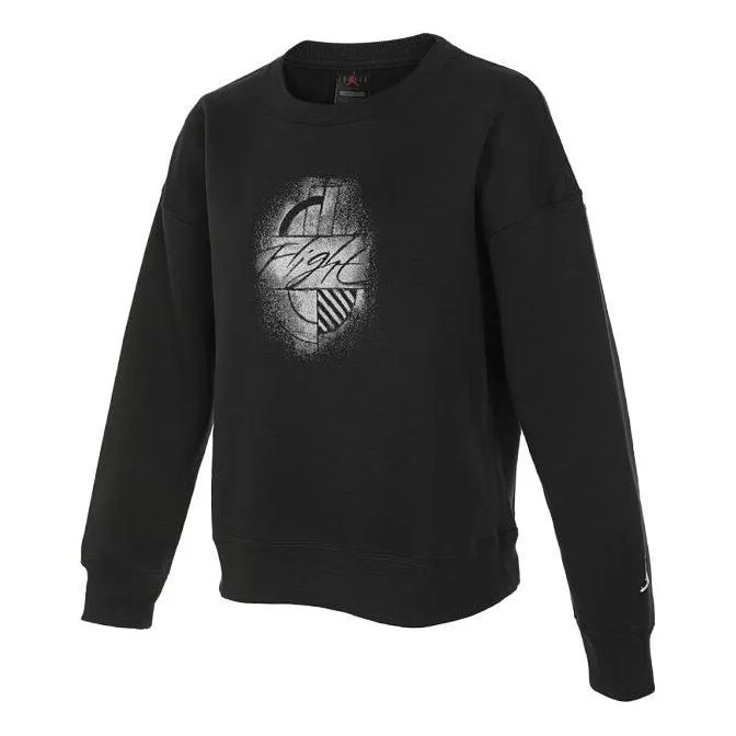 Air Jordan Brooklyn Fleece Graphic Sweatshirt 'Black' FD7158-010 - 1