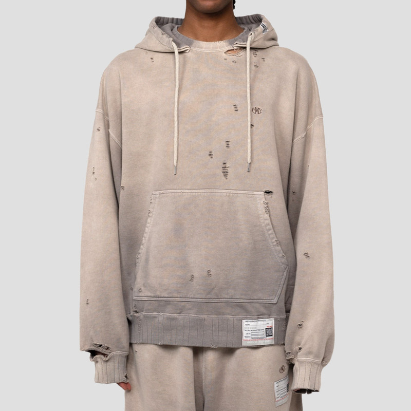 Maison MIHARAYASUHIRO SUN FADED HOODIE outlook