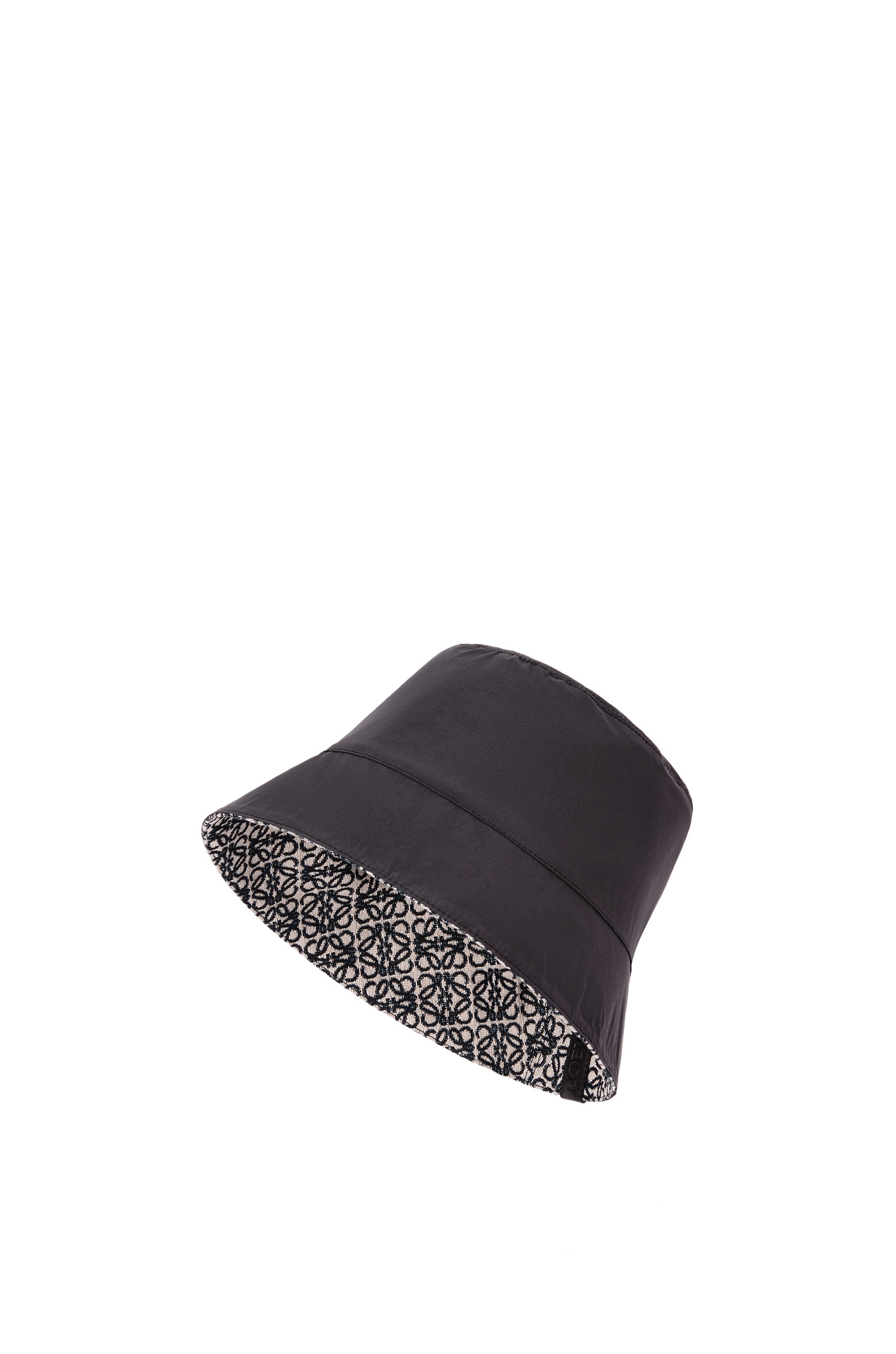 Reversible bucket hat in Anagram jacquard and nylon - 2
