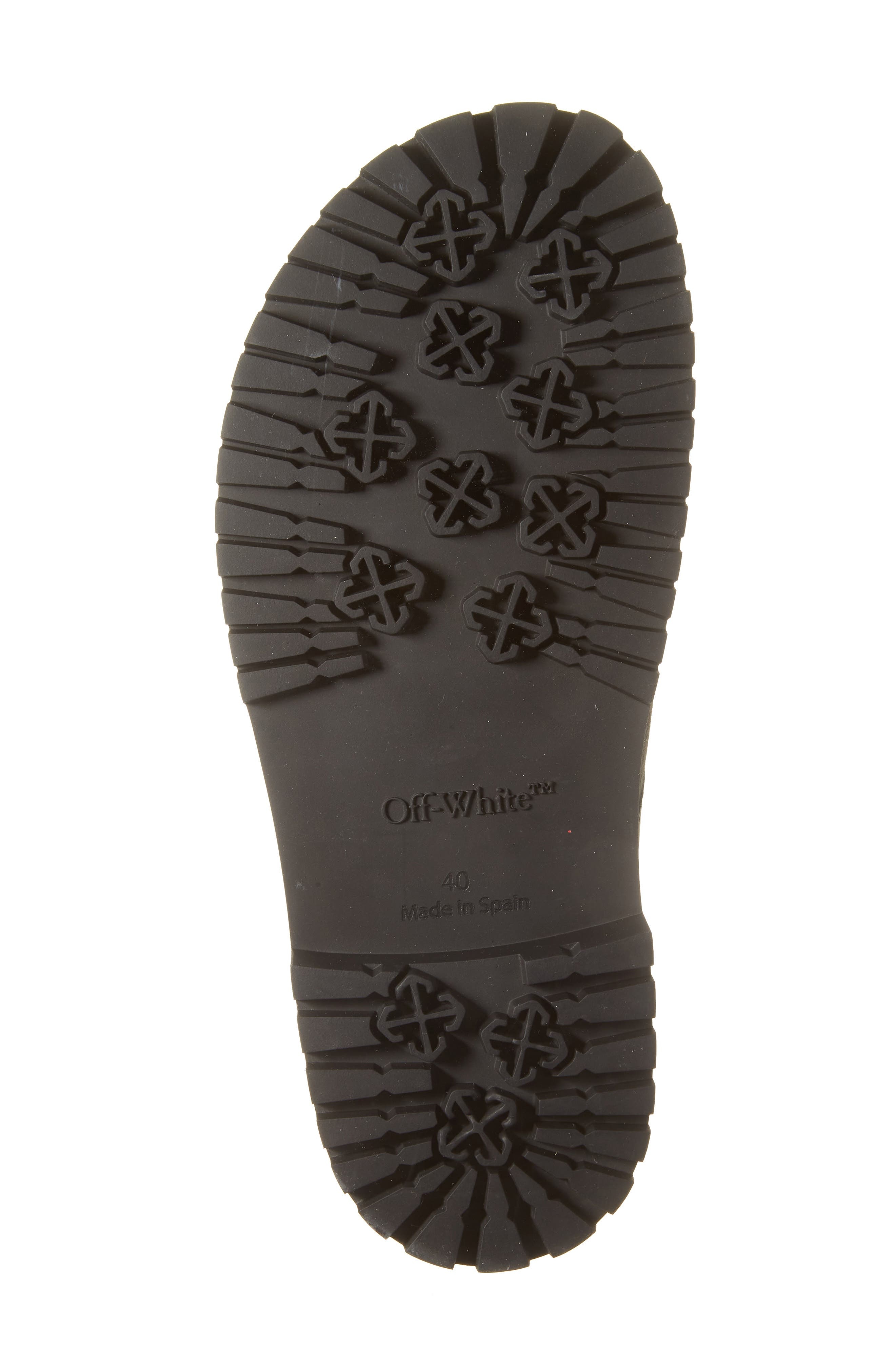 Off-White Chicago Crisscross Slide Sandal in Military Green at Nordstrom - 6