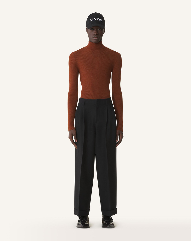 Lanvin TRIPLE PLEATED PANTS outlook